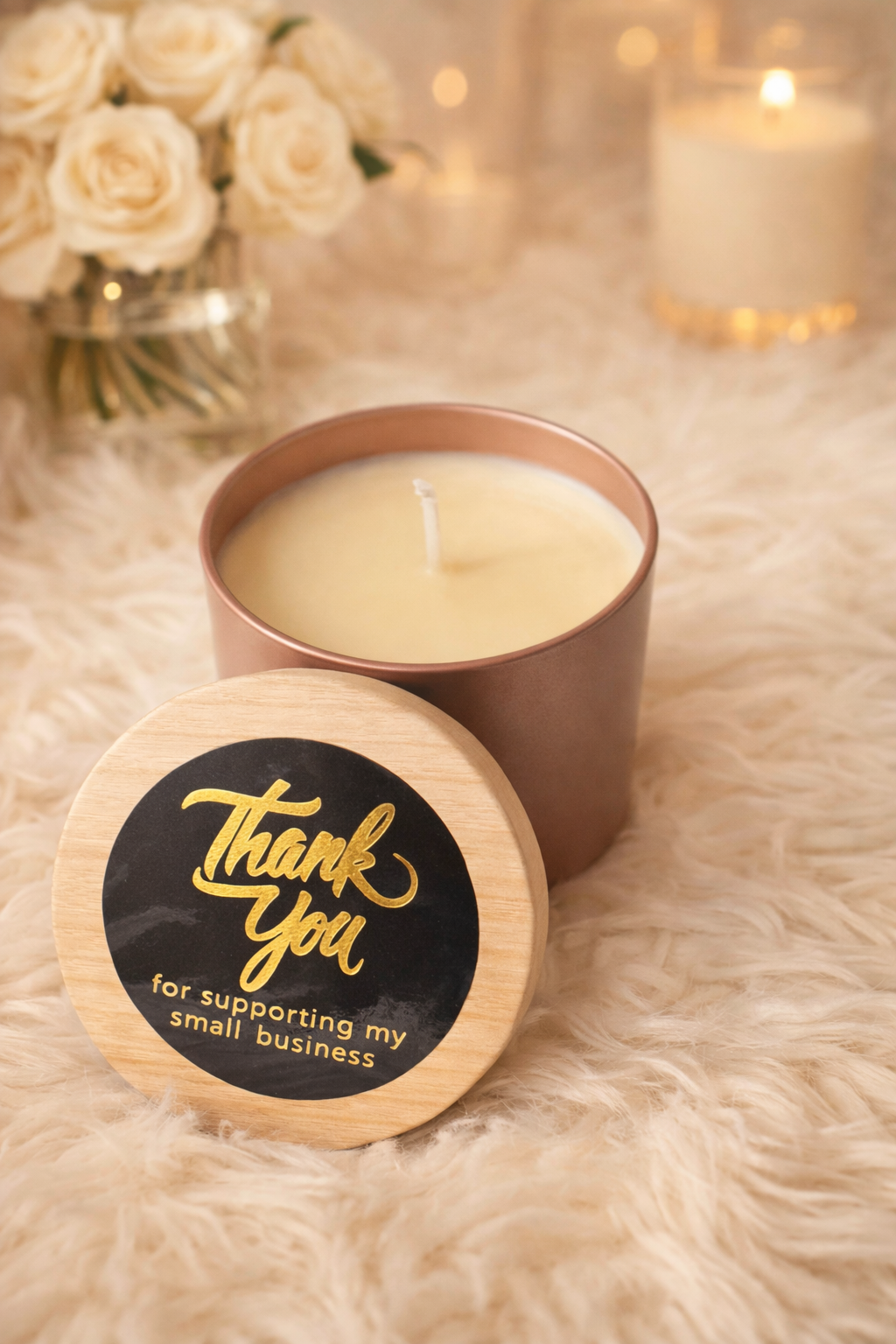 Tiwa lux Body Candle | Self-Love Ritual Candle